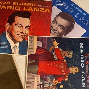 Mario Lanza three set vintage albums